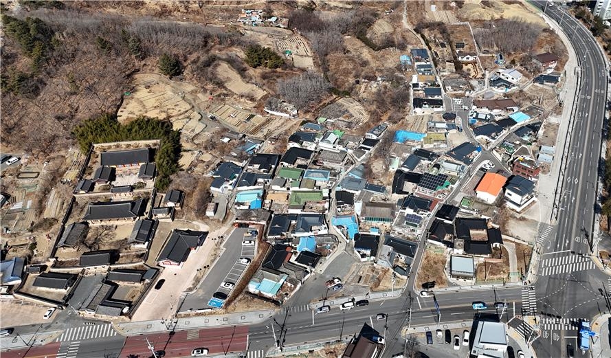 영천시 창구동, 교촌동 일원 전경.[영천시 제공]