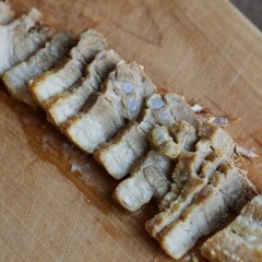 Milk-braised pork belly