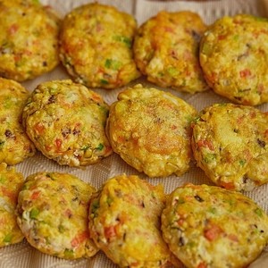 Tofu donggeurangttaeng (Korean tofu pancakes)