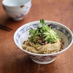 Soy sauce bibim noodles
