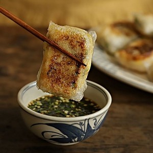 Rice paper dumplings