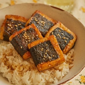 Seaweed tofu rice bowl recipe
