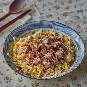 Spam mayo rice bowl