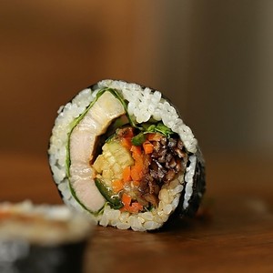 Pork belly gimbap