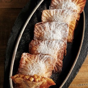 Fried apple dumplings