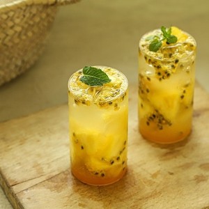 Pineapple passion fruit cheong