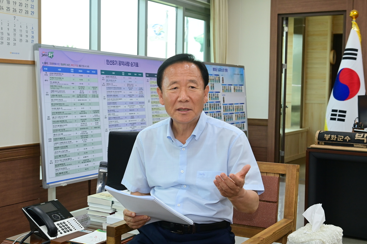 박현국 봉화군수[봉화군 제공]