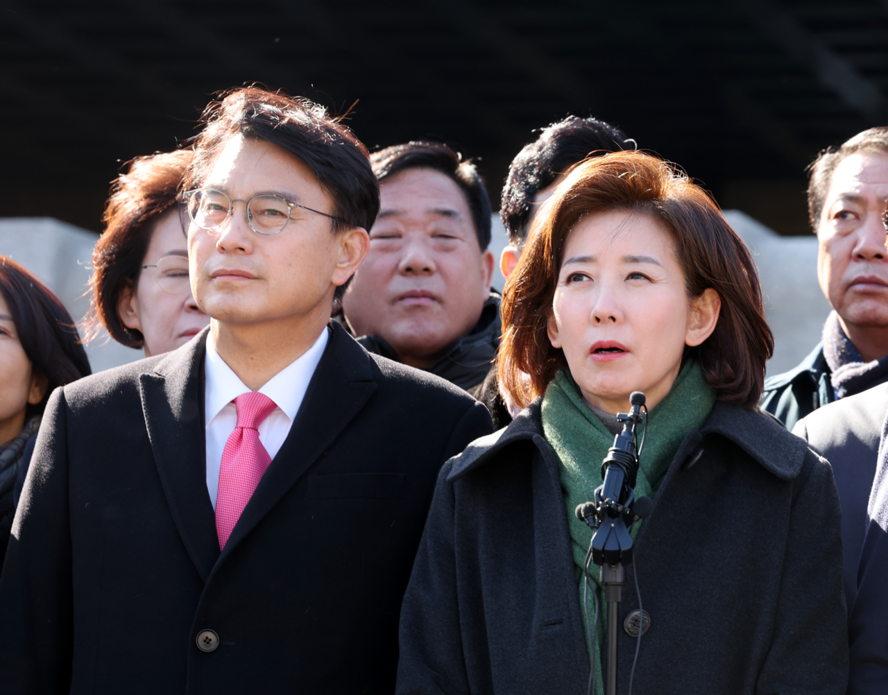 5선의 윤상현·나경원 국민의힘 의원 [연합]
