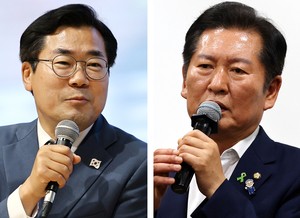 정청래, 박찬대 ‘경선 중단’ 요청에 “중단하면 큰 혼란…1주일 당겨 원샷 경선하자”