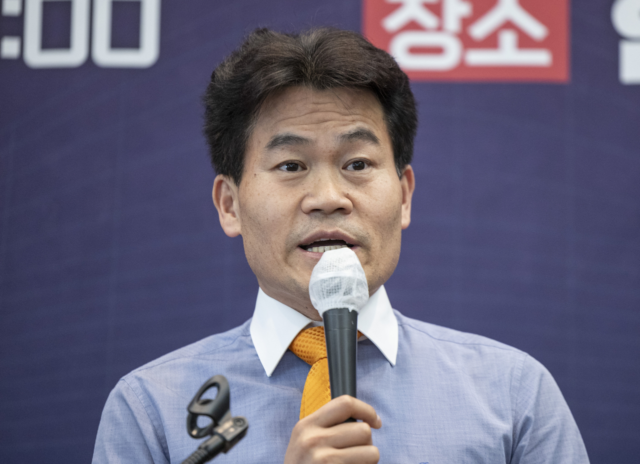 한국사 강사 전한길 씨 [연합]