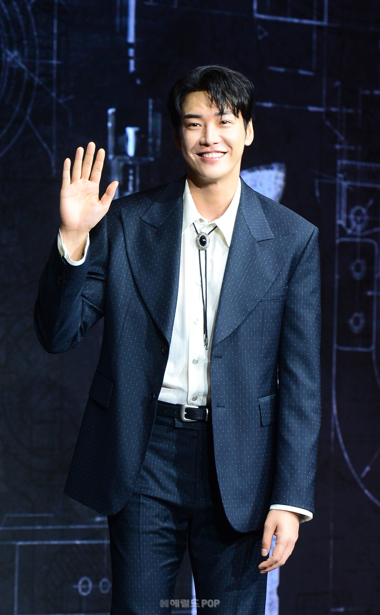 [헤럴드팝=윤병찬기자] 배우 김영광이 22일 오전 서울 마포구 호텔 나루 서울 엠갤러리에서 열린 넷플릭스 시리즈 ‘트리거’ 제작발표회에 참석해 포즈를 취하고 있다.