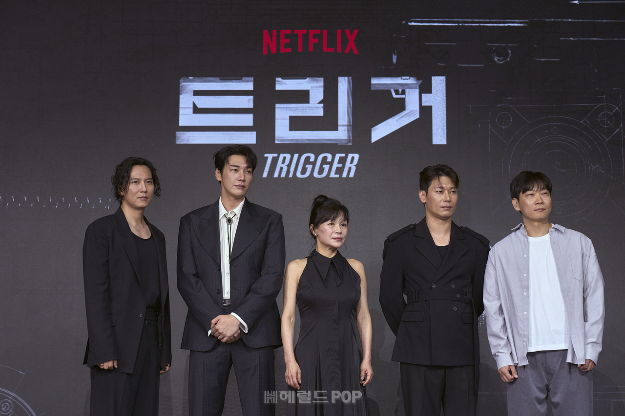 김남길, 김영광, 길해연, 박훈, 권오승 감독/사진=넷플릭스