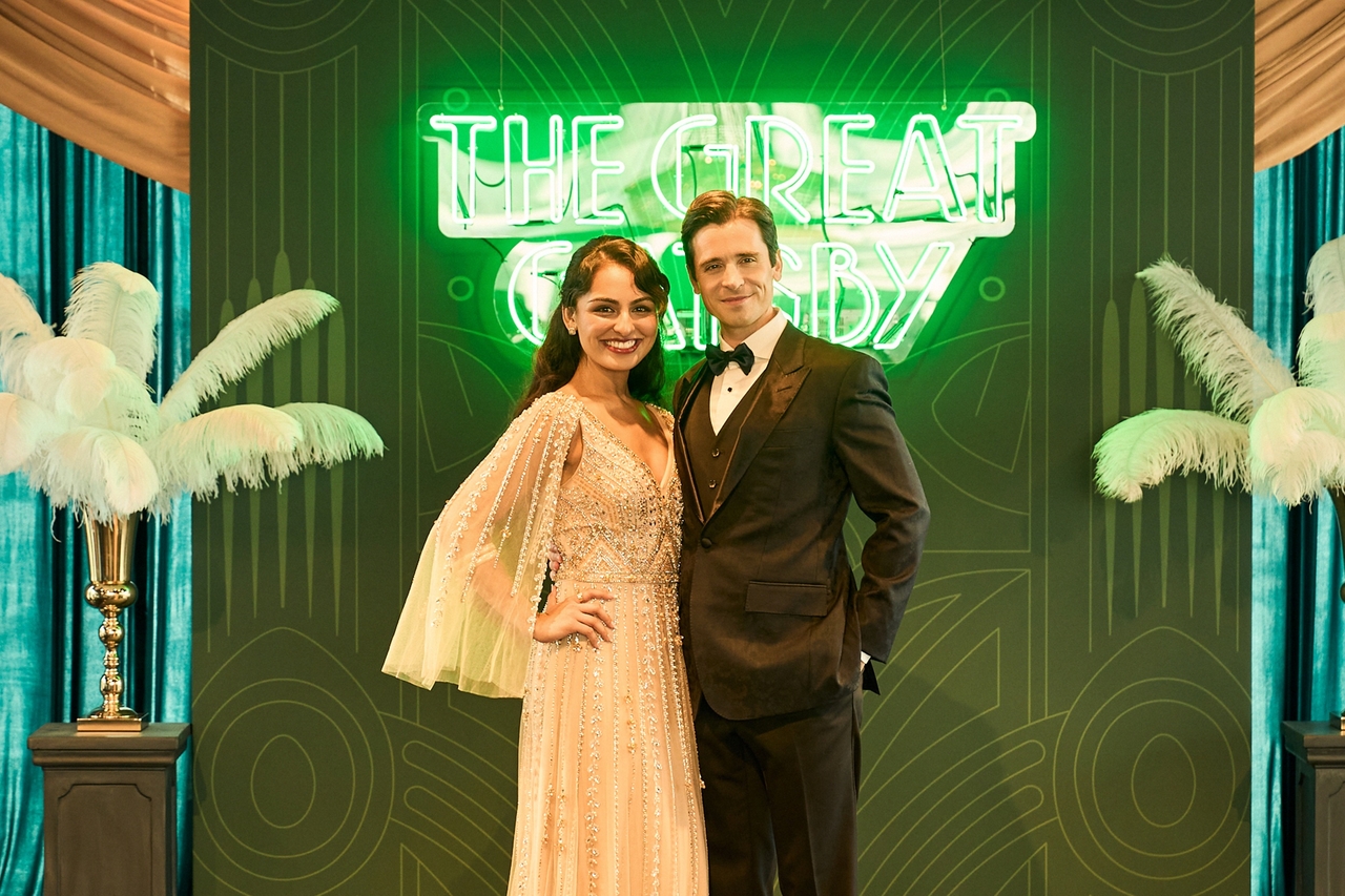 Senzel Ahmady (left) and Matt Doyle pose for photos during a showcase on Tuesday in Seoul. (OD Company)