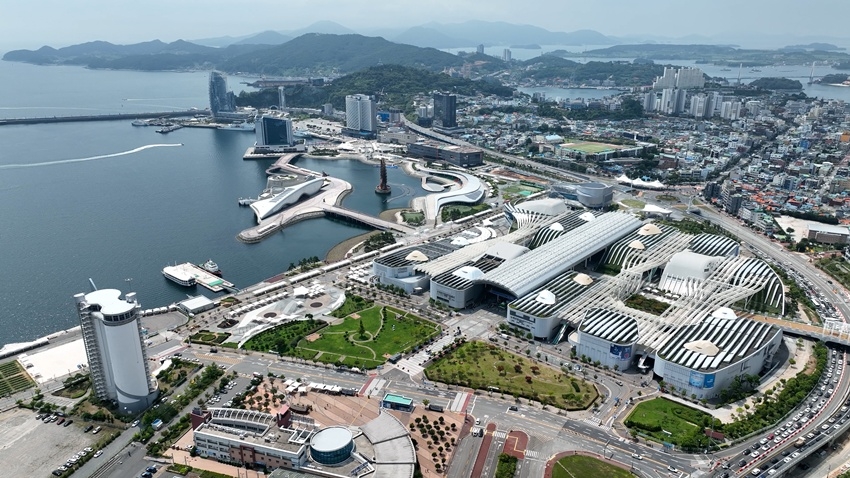 여수엑스포장 전경.