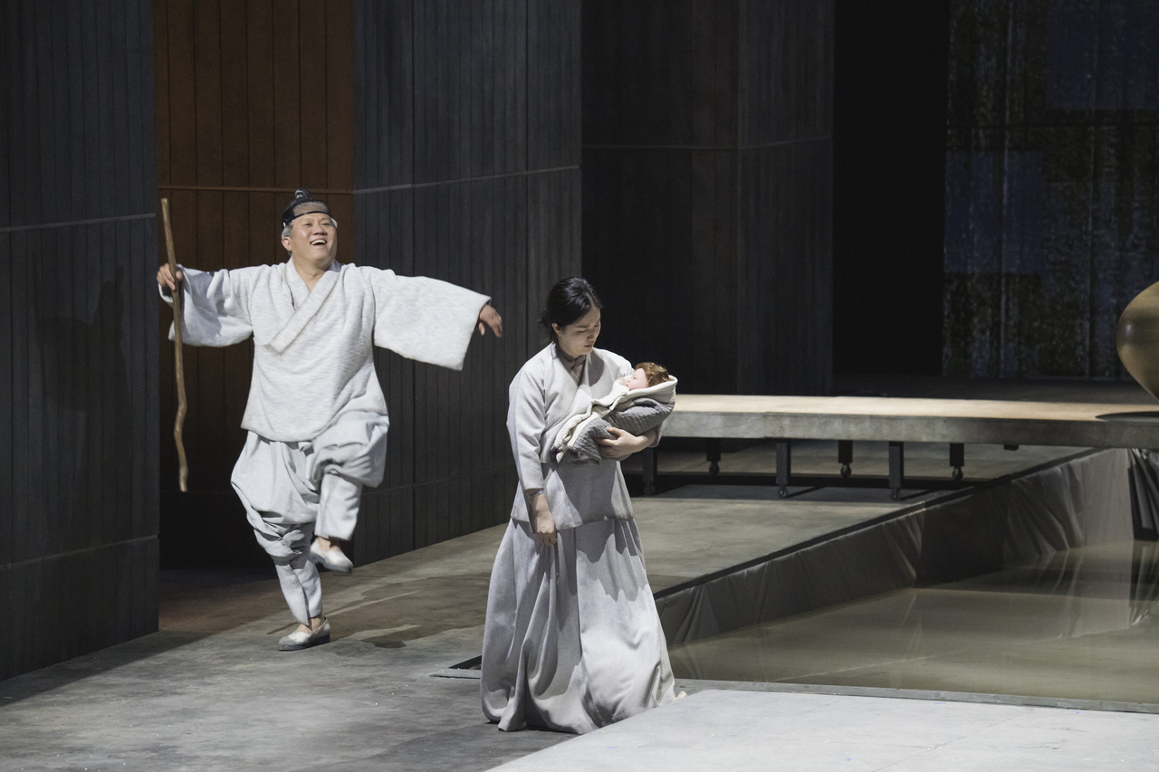 에스토니아 ‘사아레마 토토사이트 로그인 넘기기 페스티벌(Saaremaa Opera Festival)’의 개막작으로 막 올린 윤이상의 ‘심청’ [대구토토사이트 로그인 넘기기하우스 제공]