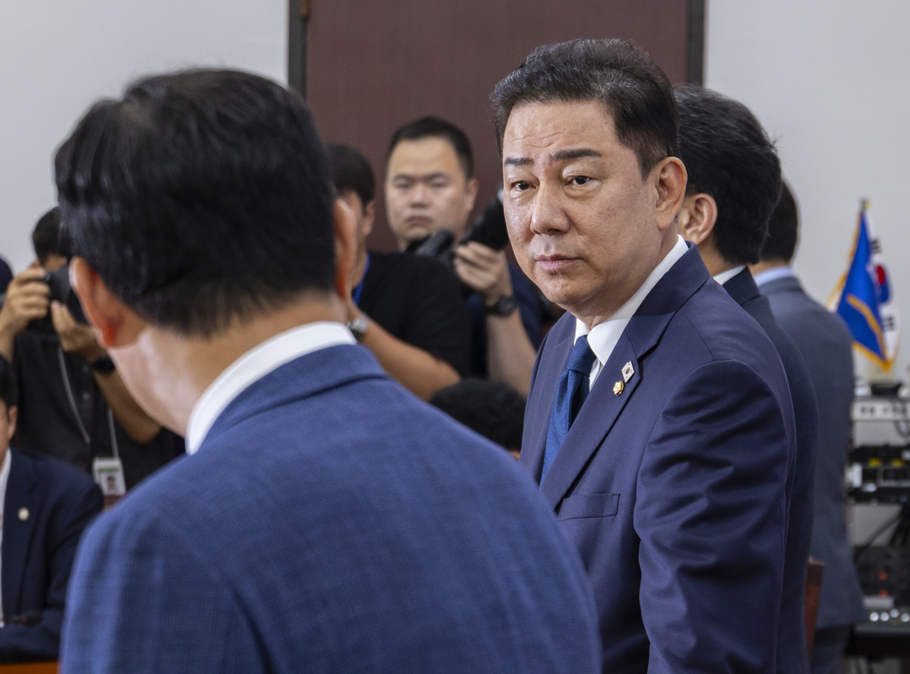 김병기 더불어민주당 당대표 직무대행 겸 원내대표. [연합]