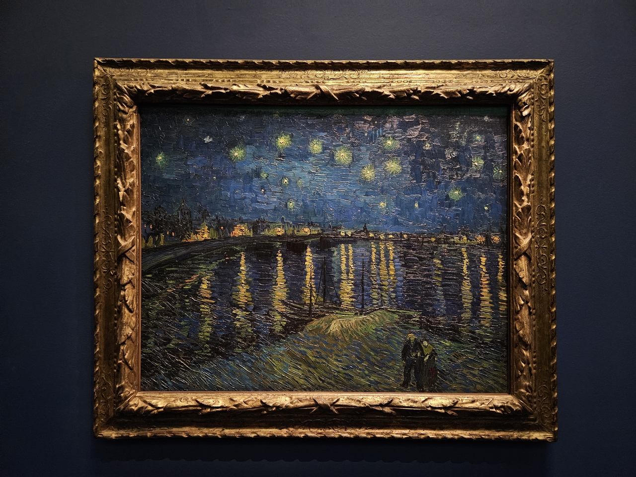 View of “The Starry Night" by Vincent Van Gogh at the Orsay Museum in Paris on July 3 (Park Yuna/The Korea Herald)
