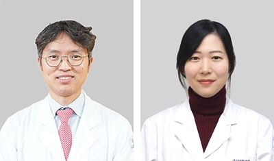 노원을지대병원 소화기내과 안상봉(사진왼쬑) 오주현 교수(오른쪽)