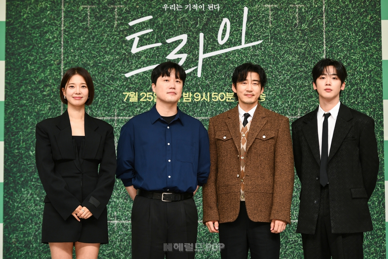 임세미, 장영석 감독, 윤계상, 김요한/사진=SBS