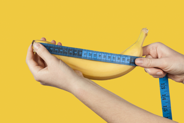 For many, size does indeed matter. Men are often subjected to societal pressures — both explicit and implicit — that suggest small is shameful, frequently making penis size a subject of humor and jokes.(Getty Images)