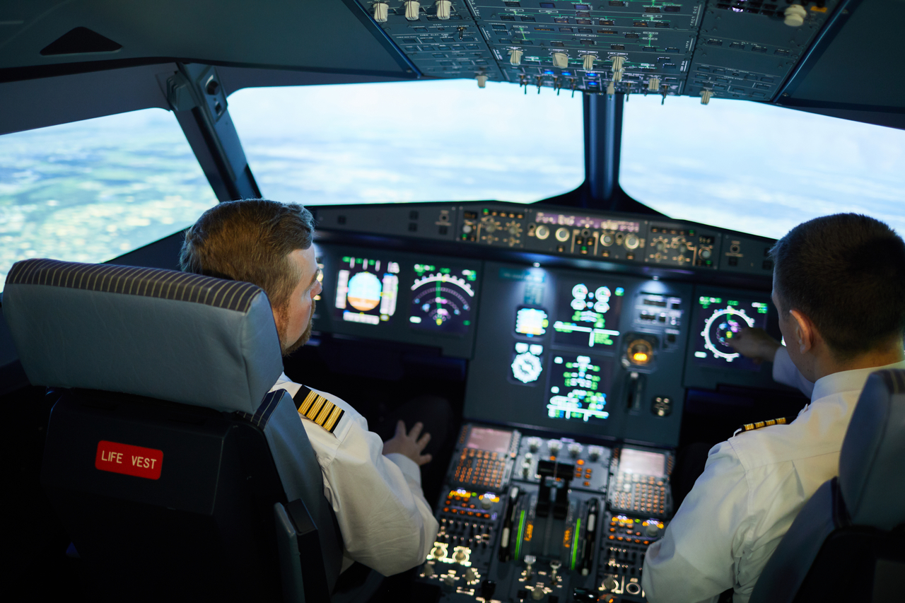 This stock photo of pilots in an airplane is not directly related to this article. (123rf)