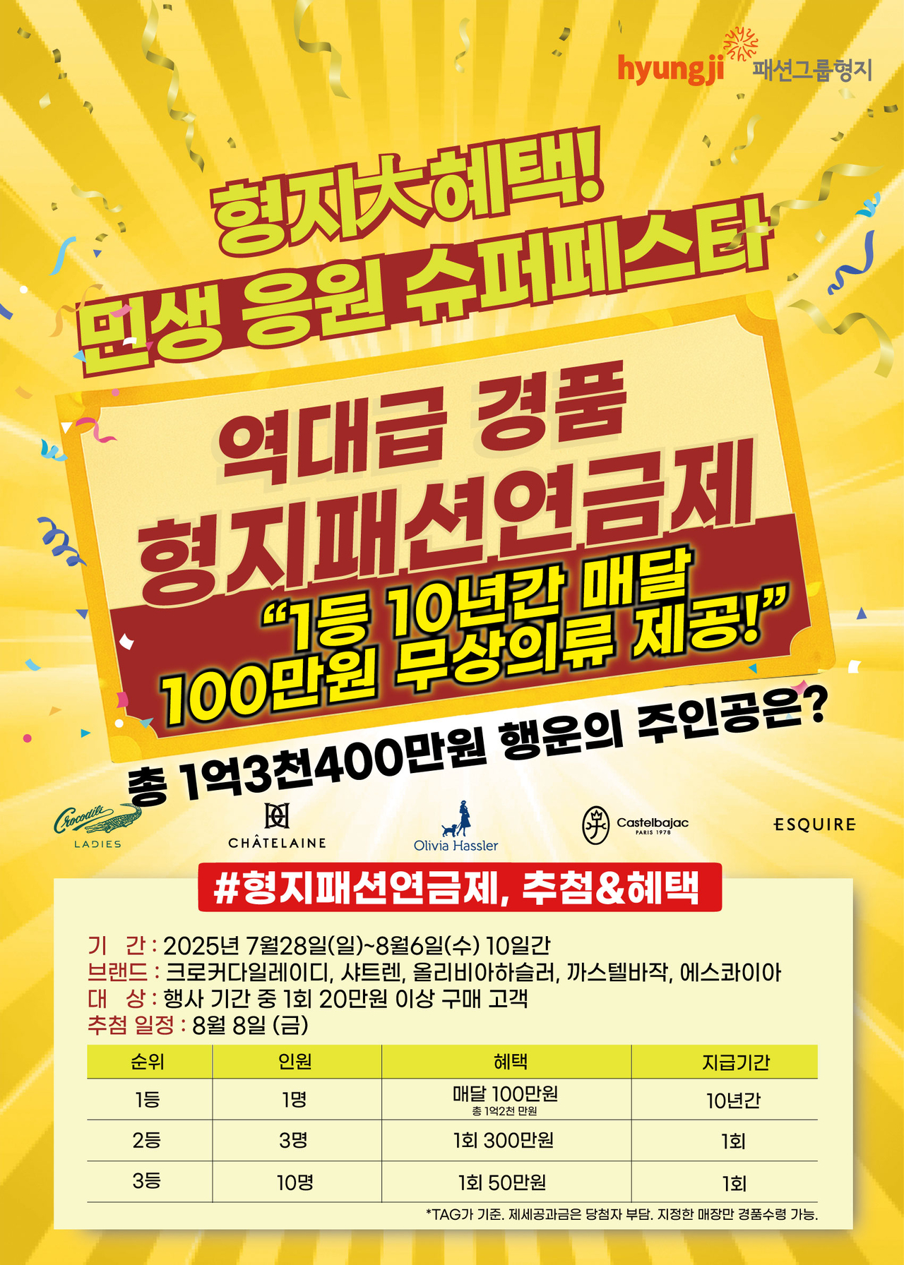 [패션그룹형지 제공]