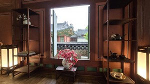 Sip cooling tea at Changdeokgung