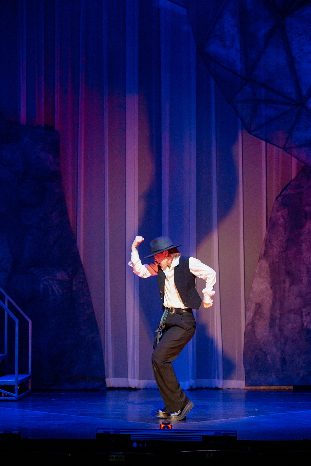 Aiki performs as Diego in the musical "Frida." (EMK Musical)