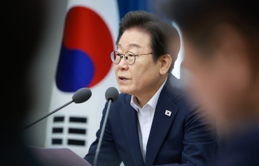 李대통령 “큰 고비 하나 넘어…향후에도 실용외교 최우선”