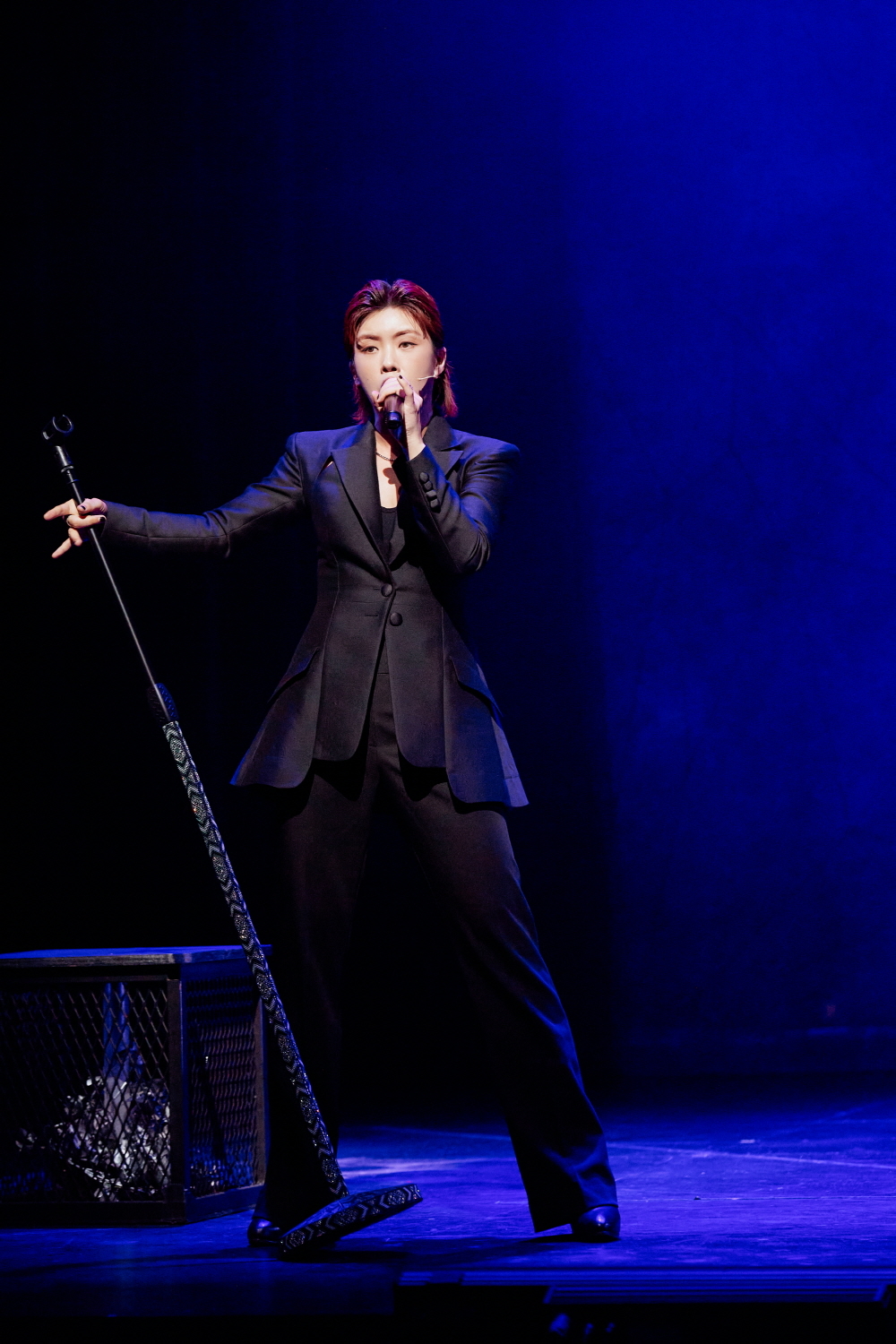 Aiki performs as Refleja in the musical "Frida." (EMK Musical)