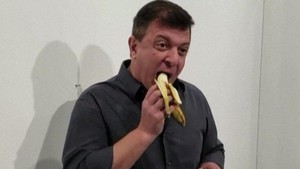 또 다시 먹힌 ‘87억짜리 바나나’…그새 웃음거리가 된 현대미술 [0.1초 그사이]