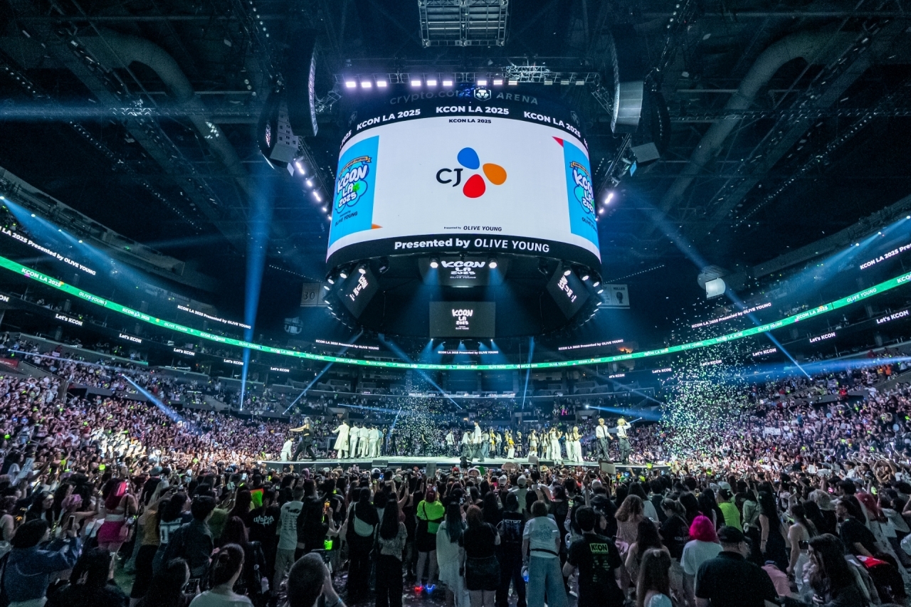 CJ ENM's "KCON LA 2025" festival held in Los Angeles (CJ ENM)