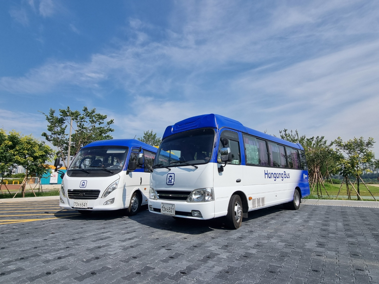 Hangang Bus shuttles (Seoul Metropolitan Government)