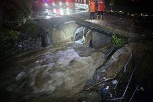 Heavy rainfall causes flooding, evacuations in southern Korea