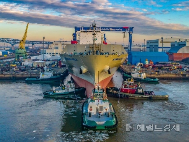 sa 토토사이트그룹이 인수한 미국 필리조선소 전경 [sa 토토사이트 제공]