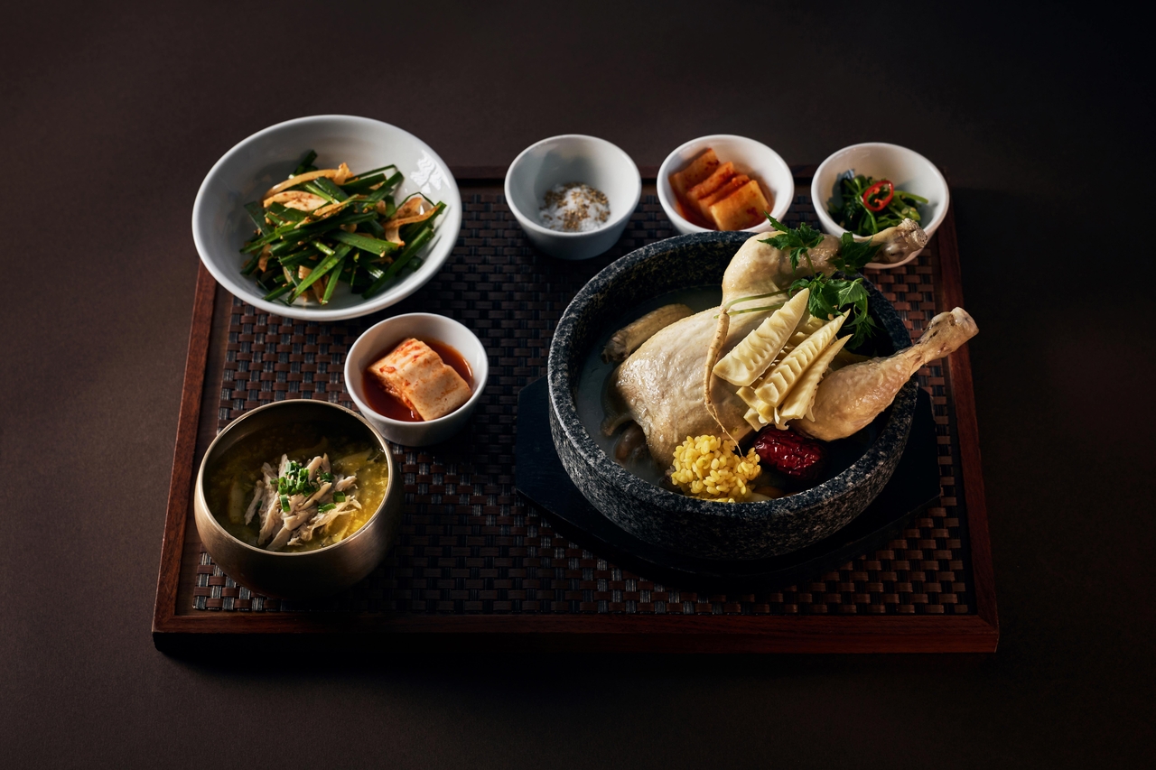 한방 죽순 삼계탕 반상[반얀트리 서울]