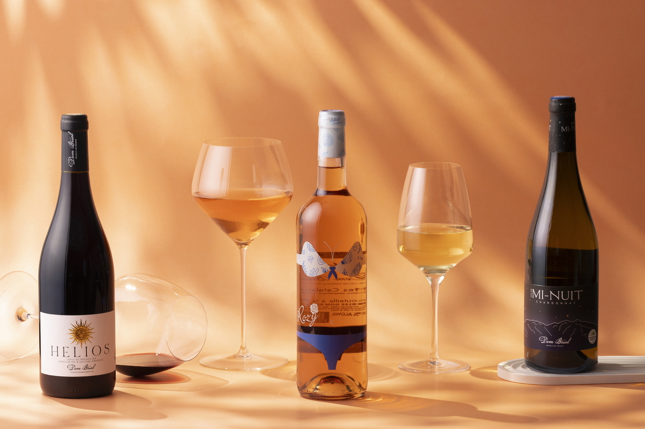 Promotional image for "Dom Brial Wine Journey" at Pogo (Cassia Sokcho)