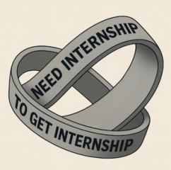 The internship loop: Must have one to get one?