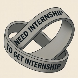 The internship loop: Must have one to get one?