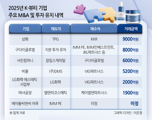 빠르게 성장하는 K-뷰티, PE ‘3조’ 투자하며 영향력 확장 [주간 ‘딜’리버리]