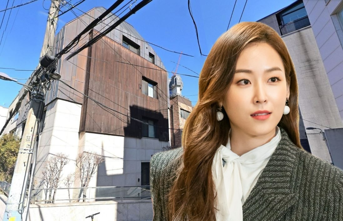 배우 서현진이 강제사설토토를 신청한 서울 강남구 청담동 고급빌라. [사진=네이버 거리뷰, 매니지먼트 숲 공식 홈페이지]
