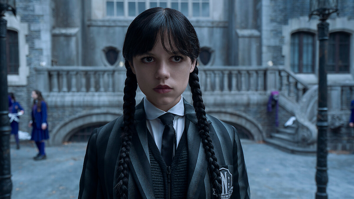 “Wednesday," Season 2, starring Jenna Ortega (Netflix)