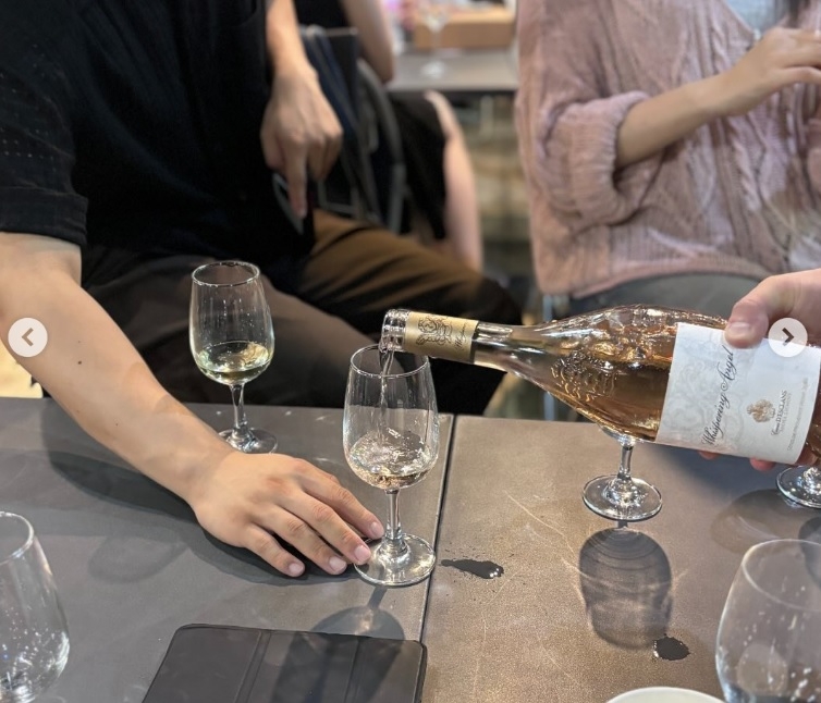 A wine tasting session organized by Wine & Dining (Wine & Dining)