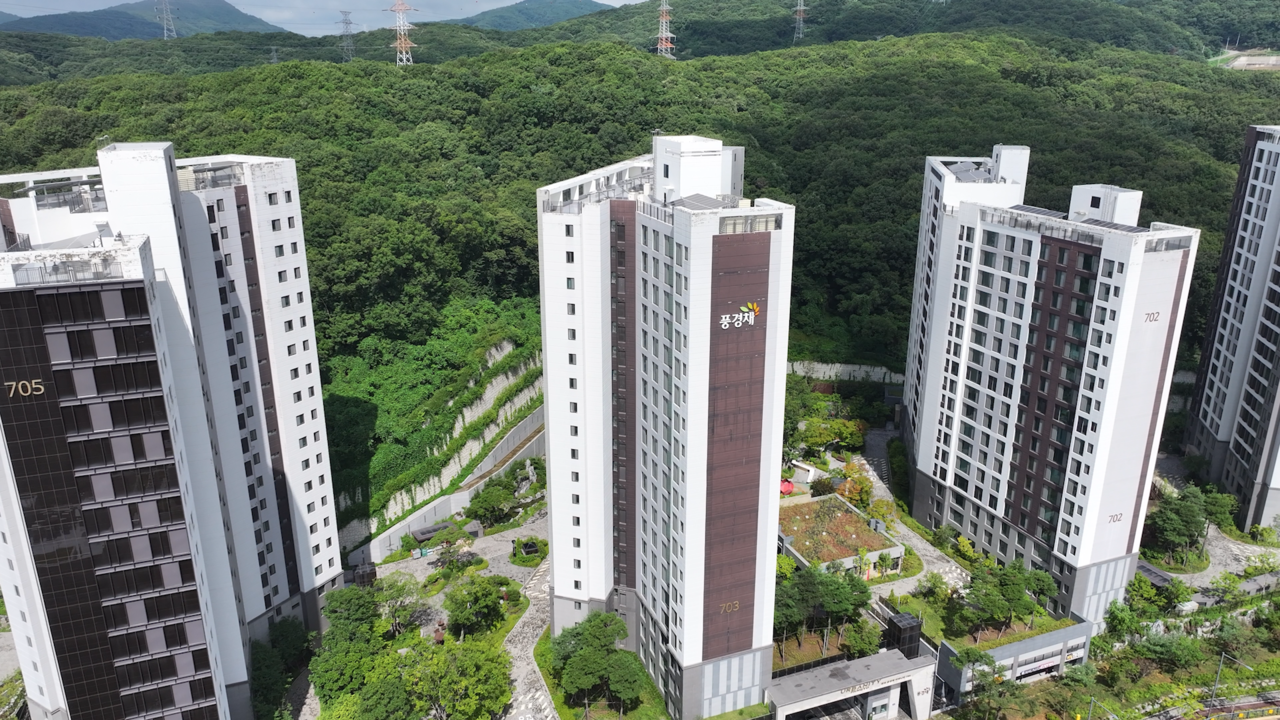 경기 성남시 분당구 ‘토토사이트 벤츠풍경채어바니티 7단지’ 전경. 이건욱 PD