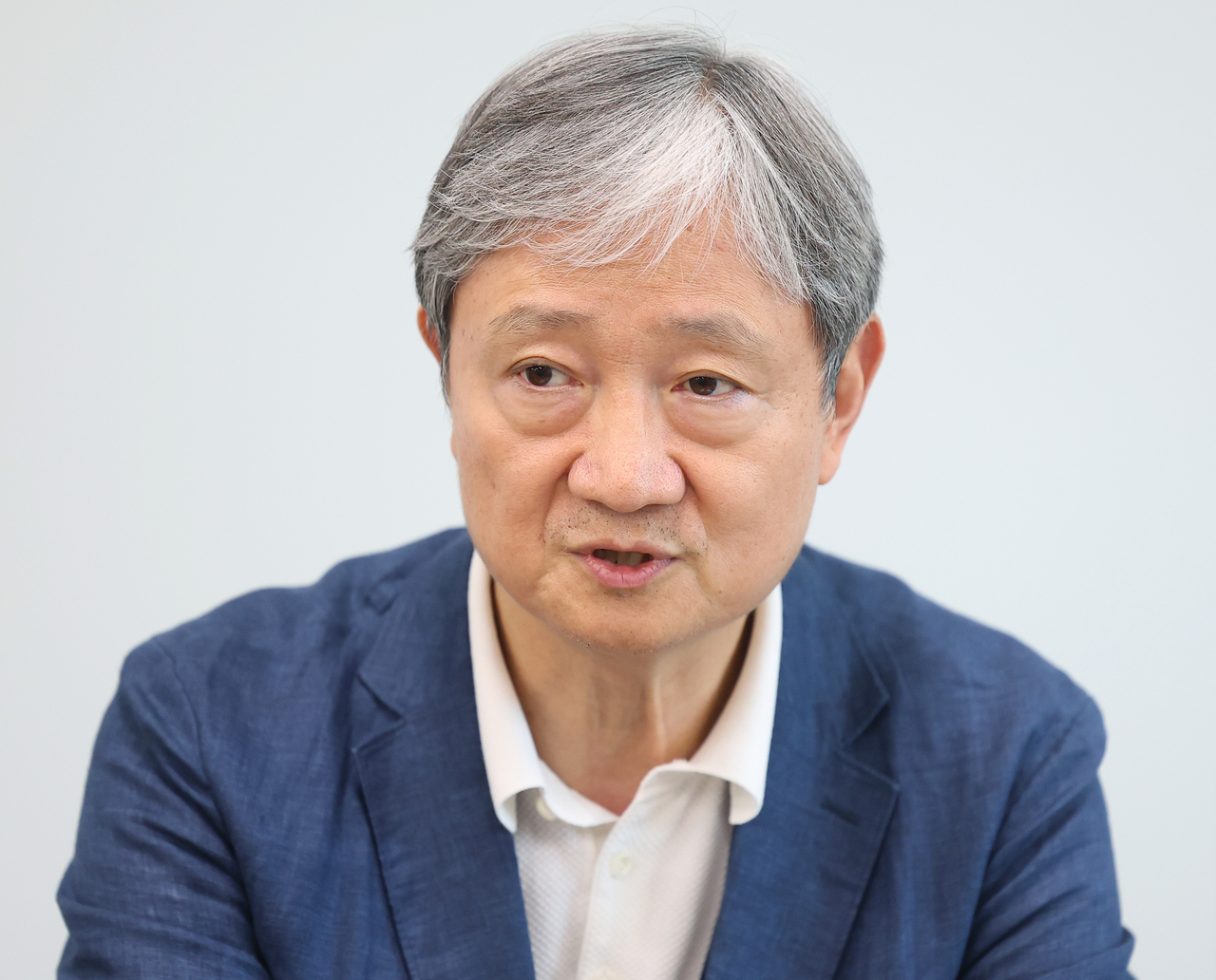 이찬진 국정기획위원회 사회1분과장이 지난달 21일 서울 종로구 국정기획위에서 열린 노동안전보건단체 간담회에서 발언하고 있다. [연합]