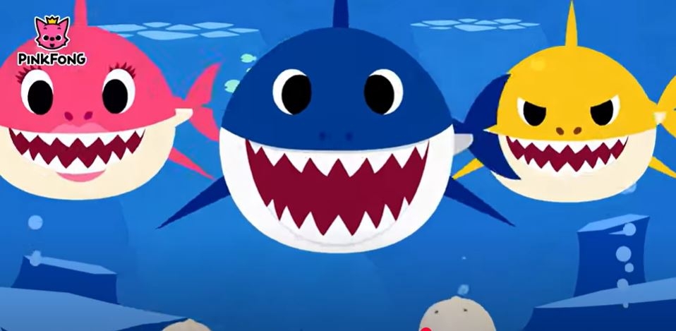 A screengrab of the video "Baby Shark Dance" on Pinkfong Company’s YouTube channel. (YouTube)