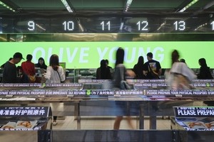 Foreign shoppers now make up over a quarter of Olive Young’s offline sales