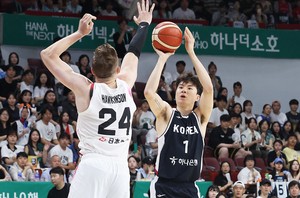 남자농구, 만리장성 못넘었지만…황금세대 가능성 봤다