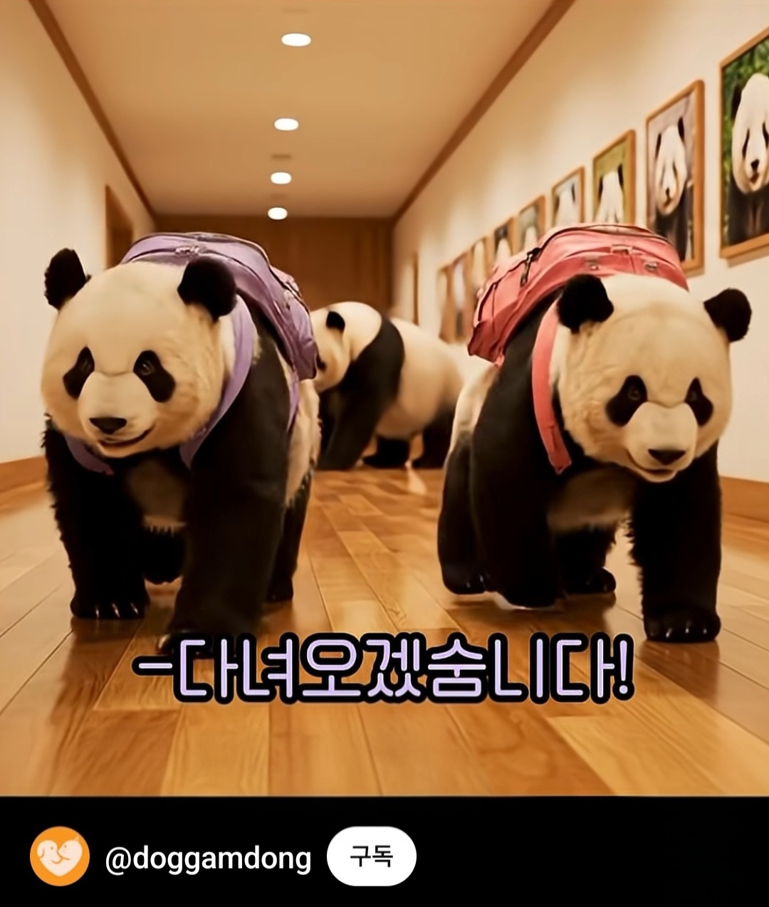 쌍둥이의 홀로서기 작별인사, 멀리 못나가는 토토사이트 크롤링 배웅 SNS AI제작 영상