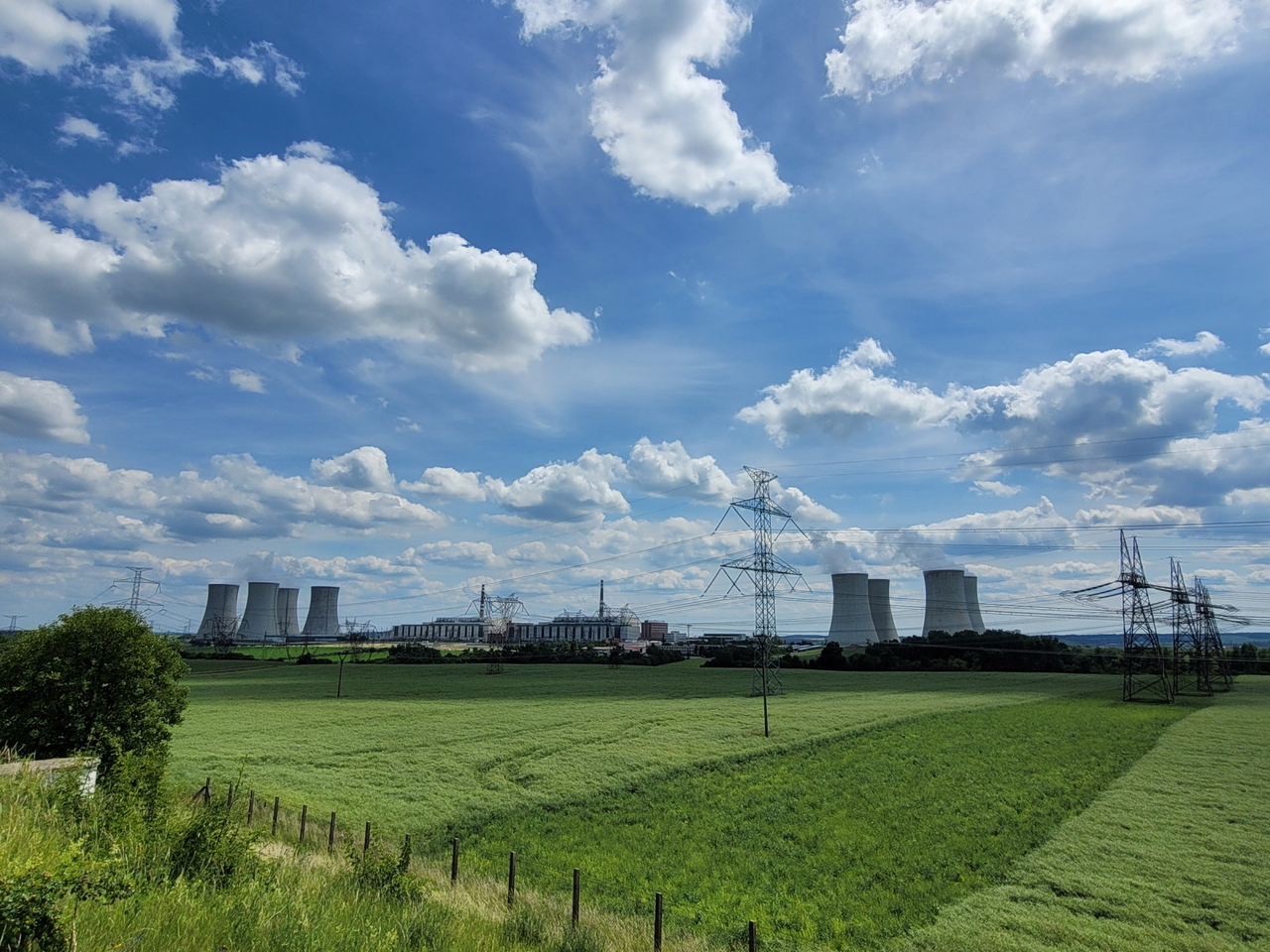The Dukovany Nuclear Power Plant site, designated for the construction of new reactors in the Czech Republic (Daewoo E&C)